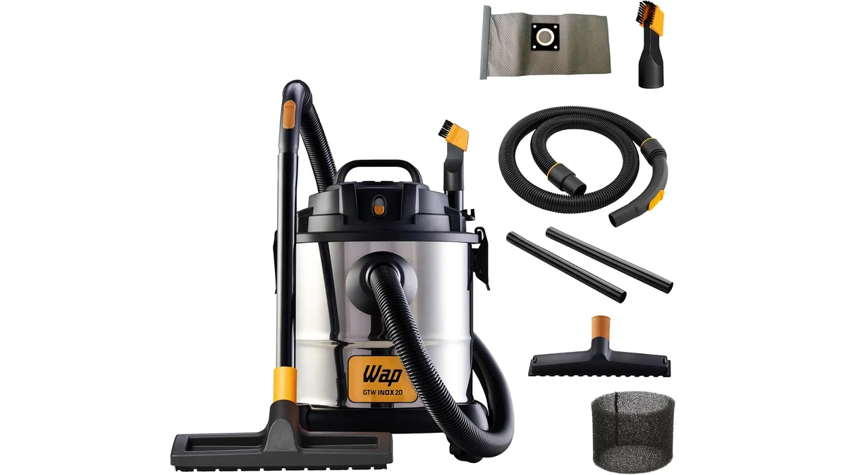WAP Barril GTW INOX 20 é bom? Review Completo do Aspirador de Pó e Água